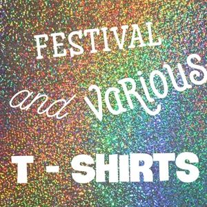 Festival & various T-shirts beyond this point